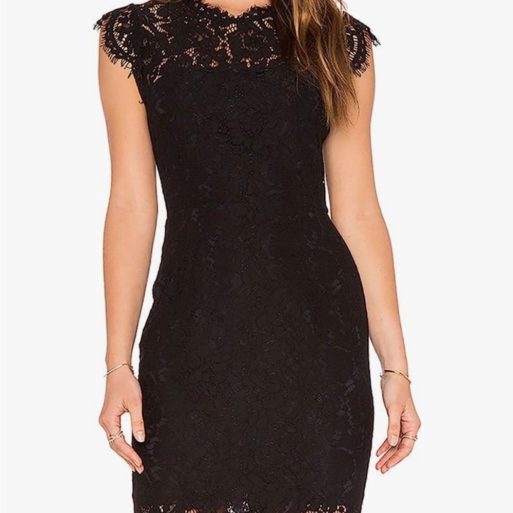 MEROKEETY Women's Sleeveless Lace Floral Cocktail Dress Crew Neck Knee Length